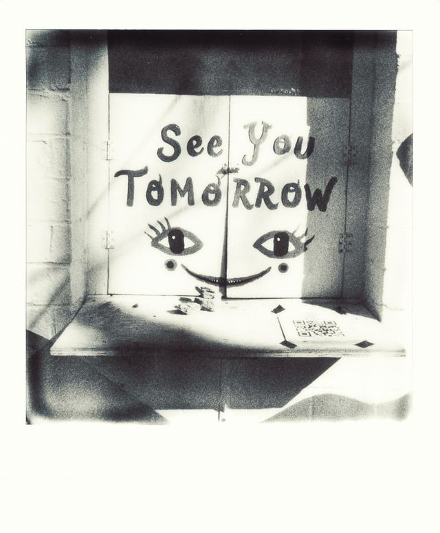 Polaroid photograph, October 9, 2023