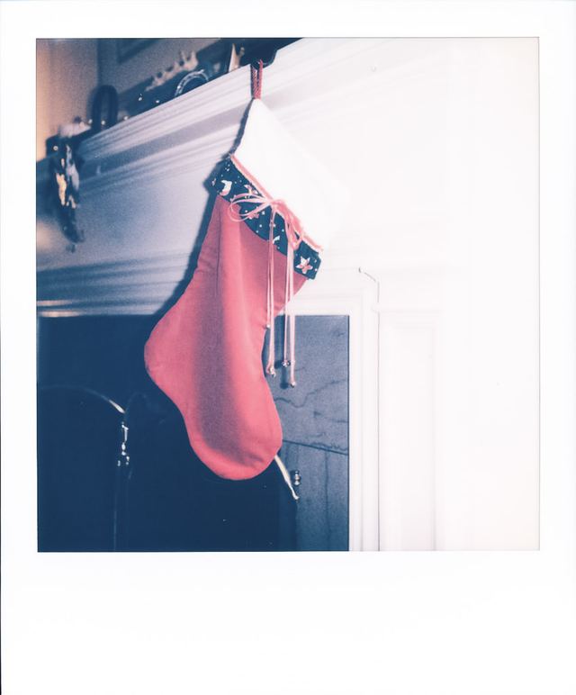 Polaroid photograph, December 25, 2023