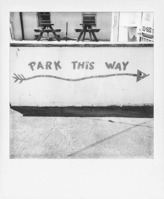 Polaroid photograph, April 25, 2024